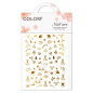 Preview: Nail Art Sticker selbstklebend - Weihnachten Gold